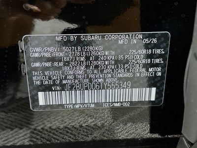 2026 Subaru Outback Limited