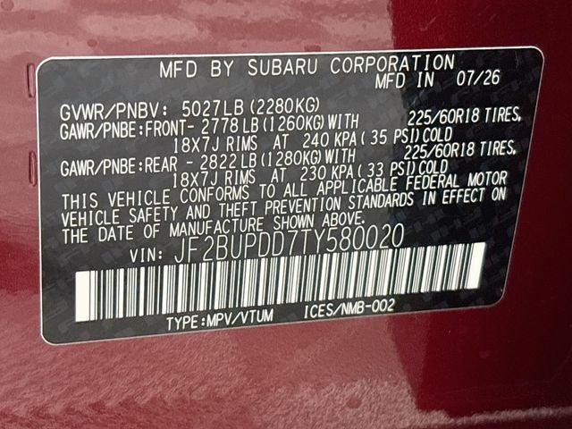 2026 Subaru Outback Limited