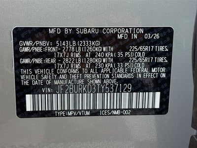 2026 Subaru Outback Wilderness