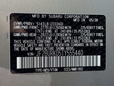 2026 Subaru Outback Wilderness