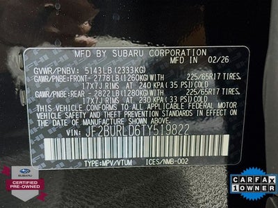 2026 Subaru Outback Wilderness