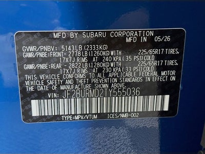 2026 Subaru Outback Wilderness