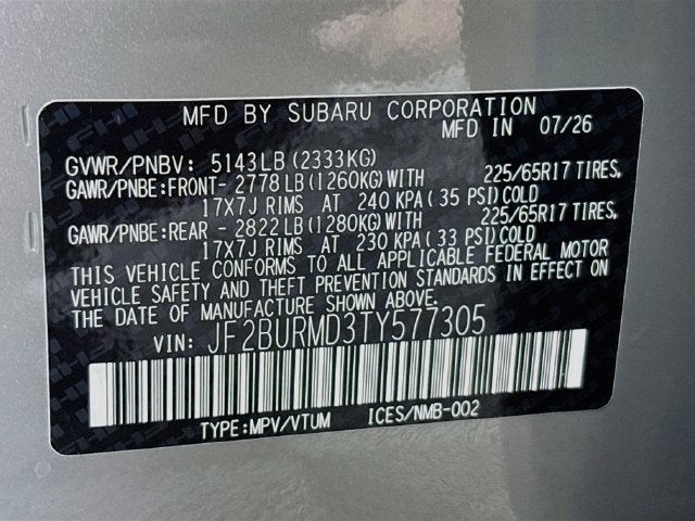 2026 Subaru Outback Wilderness