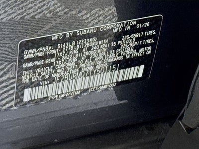 2026 Subaru Outback Wilderness