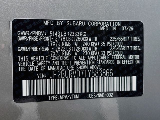 2026 Subaru Outback Wilderness