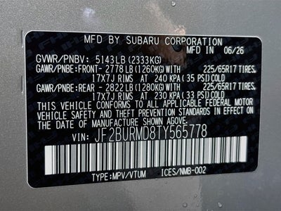 2026 Subaru Outback Wilderness