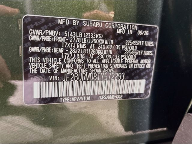 2026 Subaru Outback Wilderness