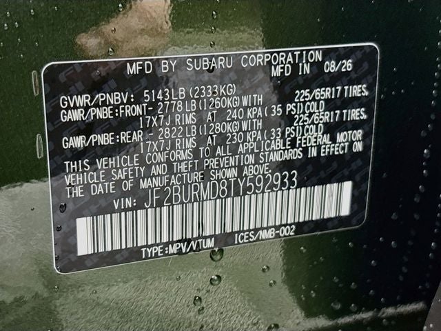 2026 Subaru Outback Wilderness