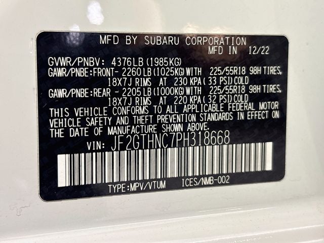 2023 Subaru Crosstrek Limited