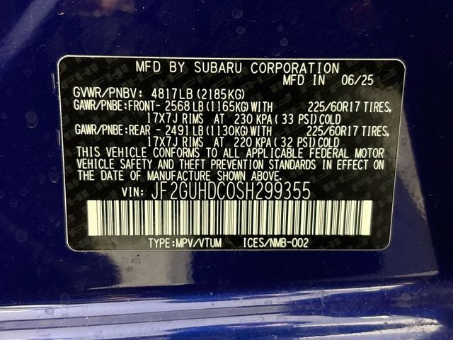 2025 Subaru Crosstrek Premium