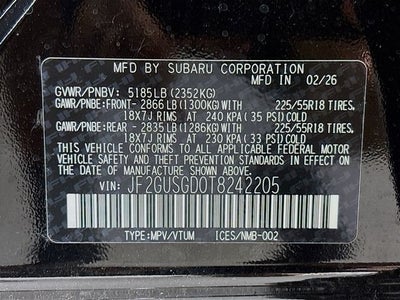 2026 Subaru Crosstrek Hybrid Sport