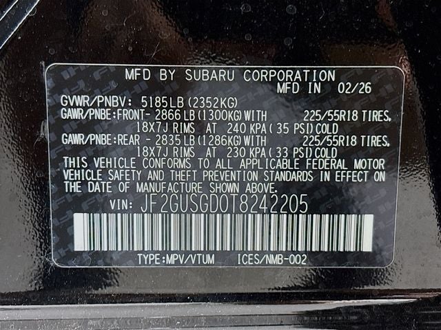 2026 Subaru Crosstrek Hybrid Sport