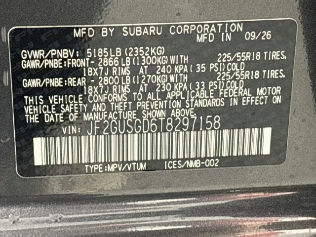 2026 Subaru Crosstrek Hybrid Sport