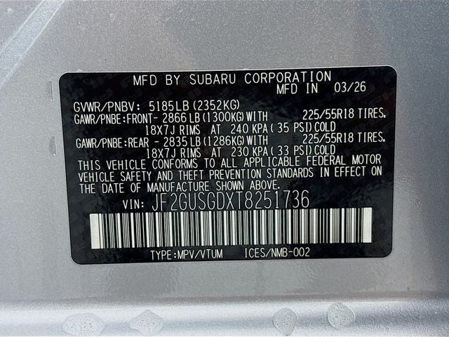 2026 Subaru Crosstrek Hybrid Sport