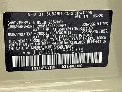 2026 Subaru Crosstrek Hybrid Limited