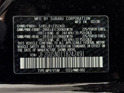2026 Subaru Crosstrek Hybrid Limited