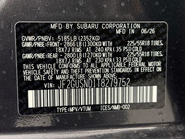 2026 Subaru Crosstrek Hybrid Limited