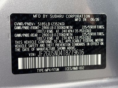 2026 Subaru Crosstrek Hybrid Limited