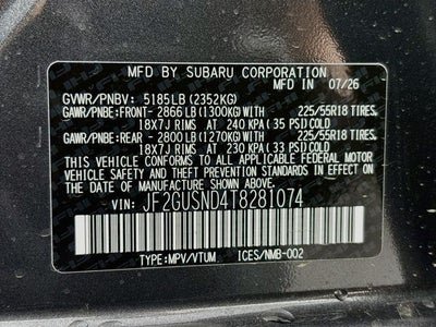2026 Subaru Crosstrek Hybrid Limited