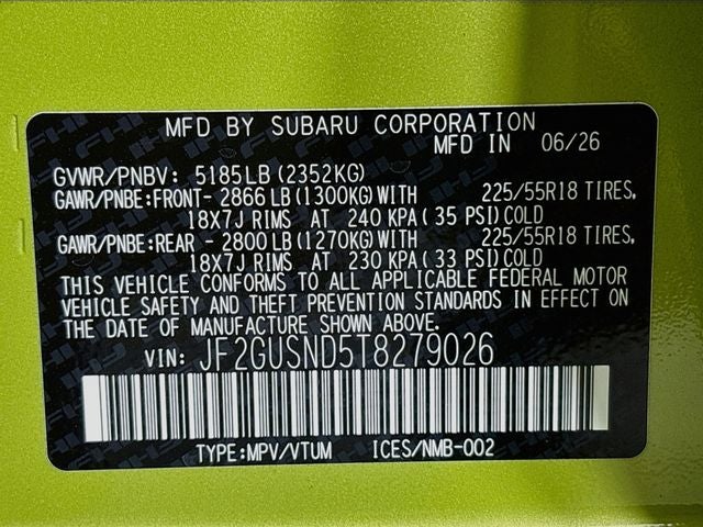 2026 Subaru Crosstrek Hybrid Limited