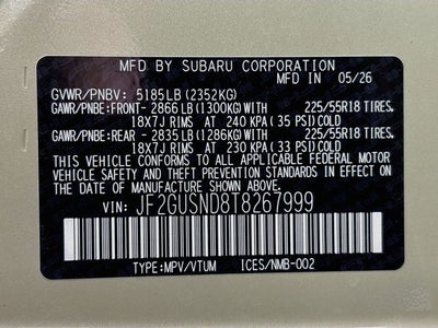 2026 Subaru Crosstrek Hybrid Limited