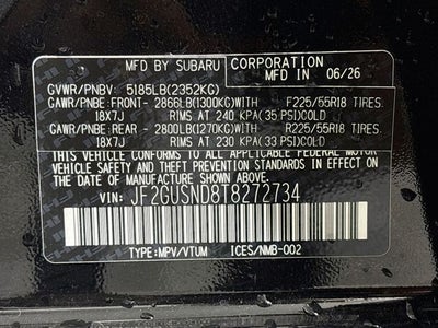 2026 Subaru Crosstrek Hybrid Limited