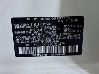2026 Subaru Crosstrek Hybrid Limited