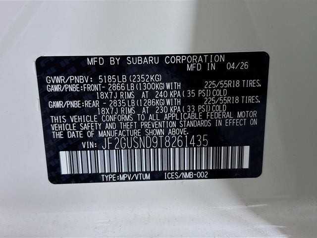2026 Subaru Crosstrek Hybrid Limited