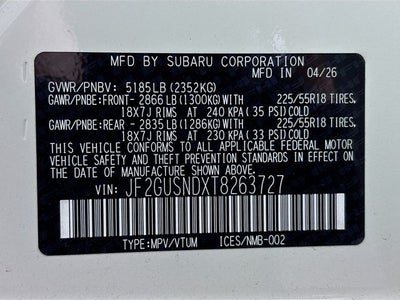 2026 Subaru Crosstrek Hybrid Limited