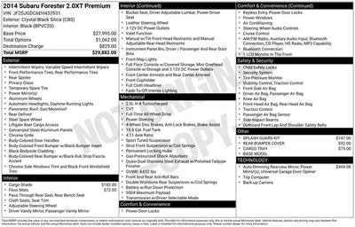 2014 Subaru Forester 2.0XT Premium Premium