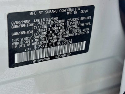 2020 Subaru Forester Premium