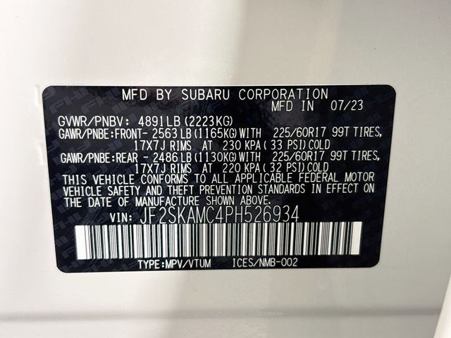 2023 Subaru Forester Wilderness