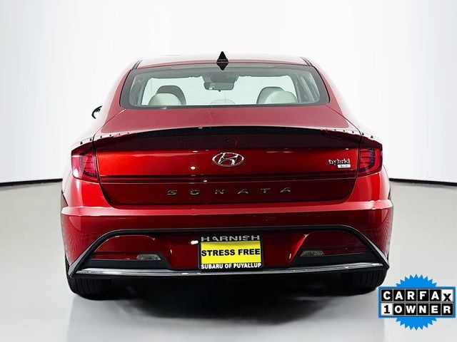 2023 Hyundai Sonata Hybrid Blue