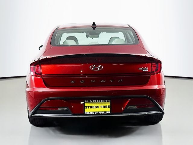 2023 Hyundai Sonata Hybrid Blue