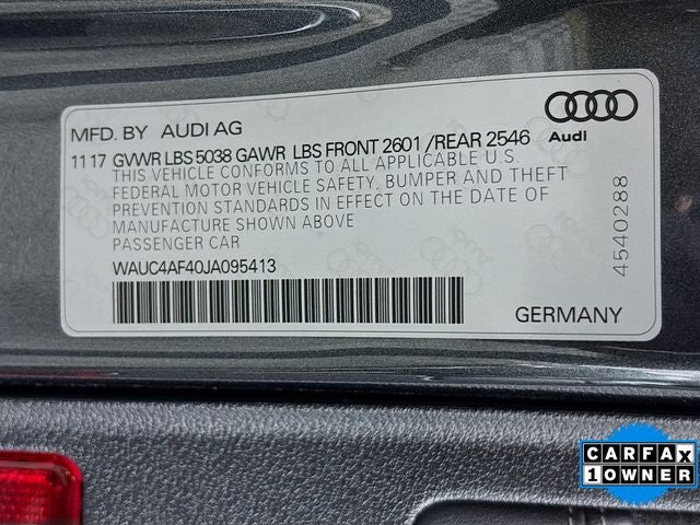 2018 Audi S4 3.0T Prestige quattro