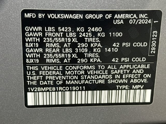2024 Volkswagen ID.4 Standard