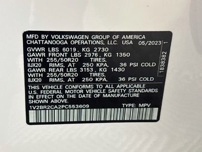 2023 Volkswagen Atlas SEL