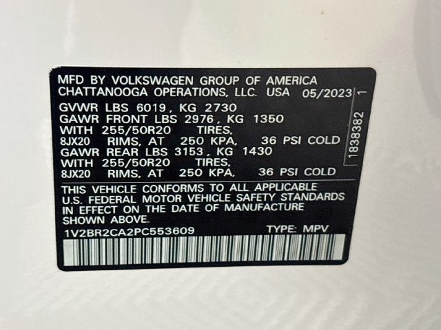 2023 Volkswagen Atlas SEL