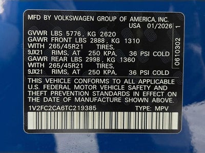 2026 Volkswagen Atlas Cross Sport 2.0T SEL Premium R-Line