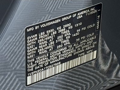 2026 Volkswagen Atlas 2.0T SEL Premium R-Line