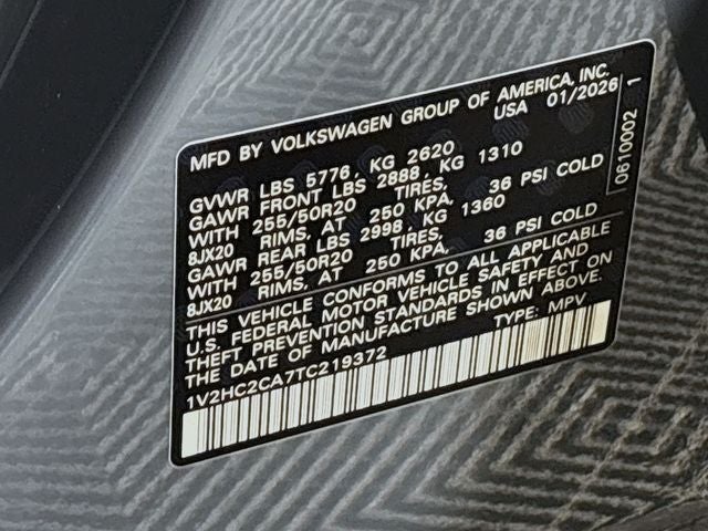 2026 Volkswagen Atlas Cross Sport 2.0T SE w/Technology