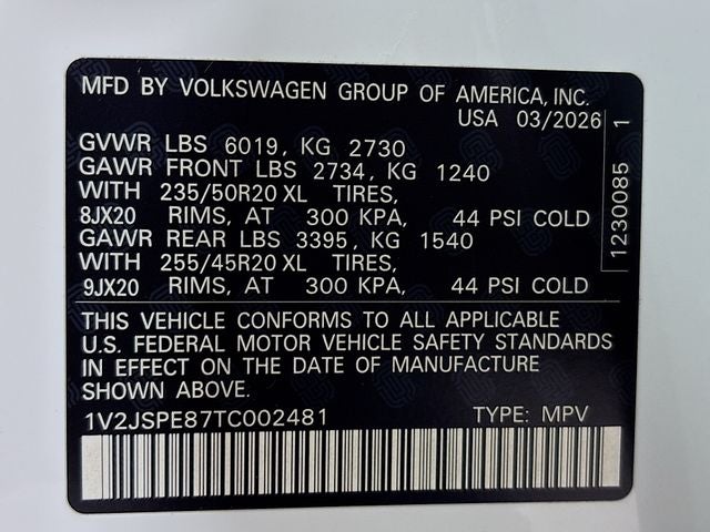 2026 Volkswagen ID.4 Pro S Plus