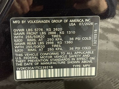 2026 Volkswagen Atlas Cross Sport SE w/Technology