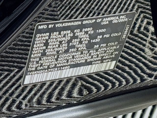 2026 Volkswagen Atlas 2.0T SE w/Technology