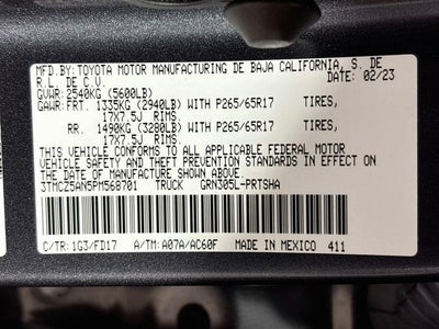 2023 Toyota Tacoma TRD Sport V6