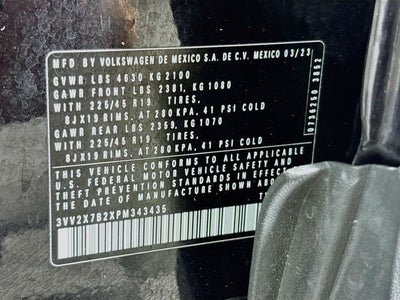 2023 Volkswagen Taos 1.5T SEL