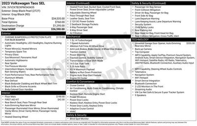 2023 Volkswagen Taos 1.5T SEL