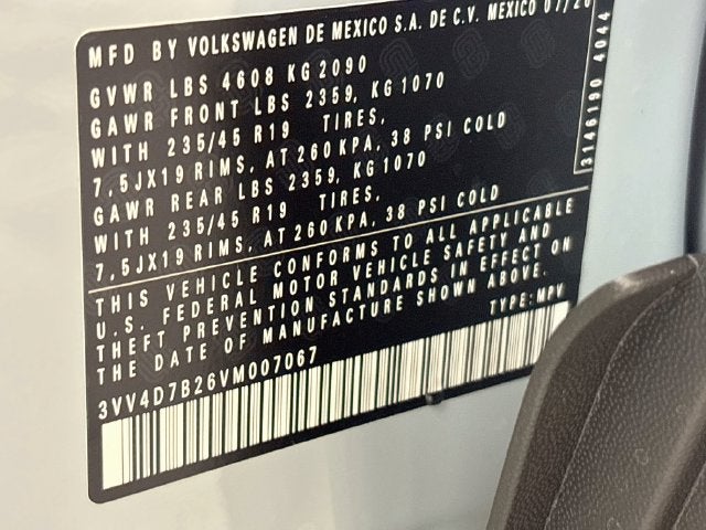 2027 Volkswagen Taos 1.5T SEL