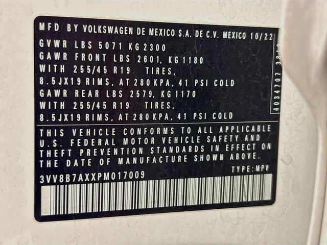 2023 Volkswagen Tiguan 2.0T SE R-Line Black