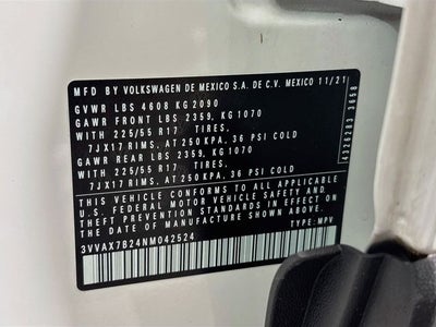 2022 Volkswagen Taos 1.5T S